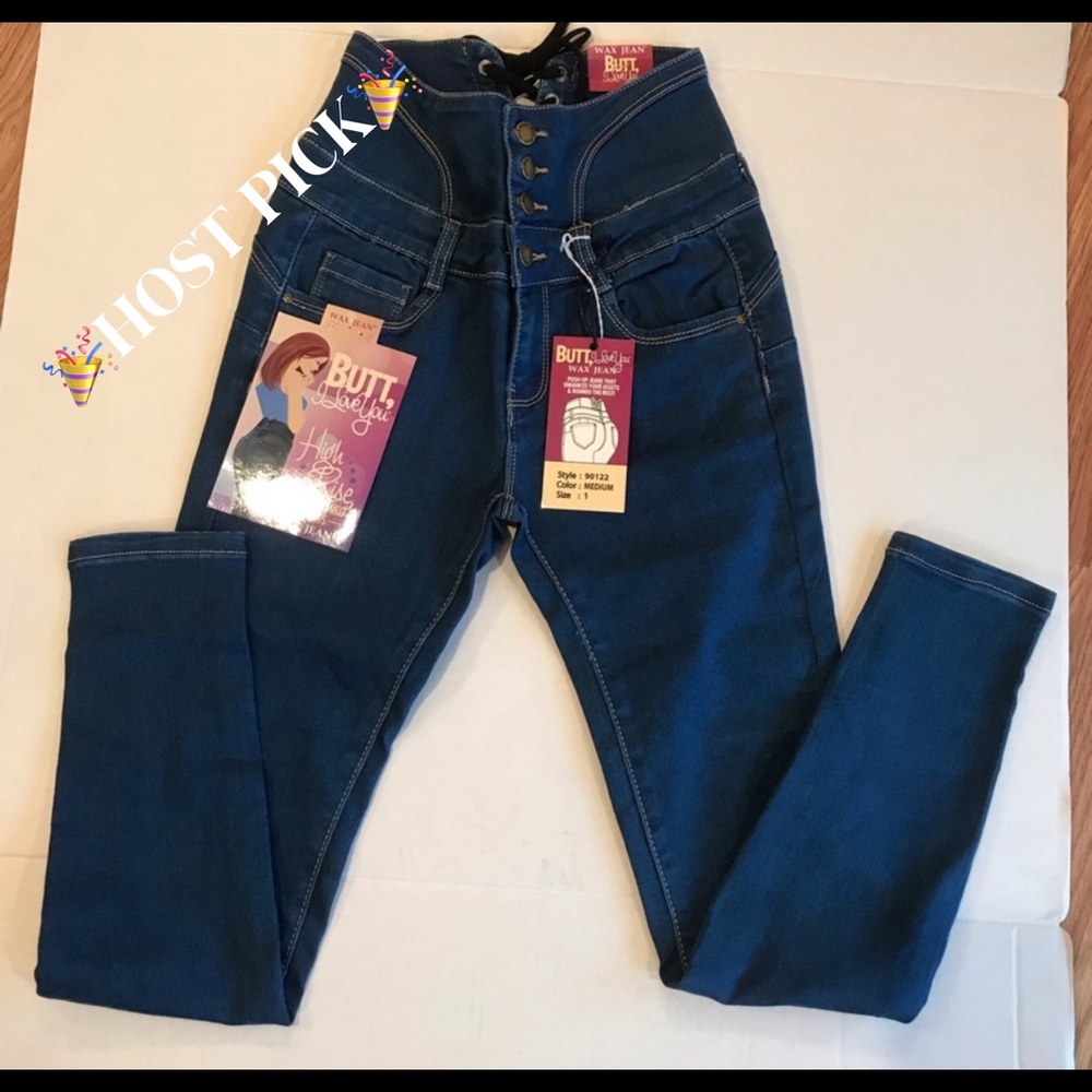 ๐ BUTT LIFTING JEANS - Picture 1 of 9